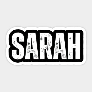 Sarah Name Gift Birthday Holiday Anniversary Sticker